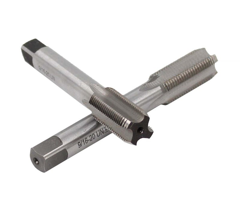 MOTOKU 9/16-20 Right & Left Hand Thread Tap HSS 9/16'' - 20 TPI for Bike Crank Repair - Image 1